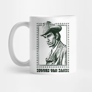 Townes Van Zandt / Vintage Look Design Mug